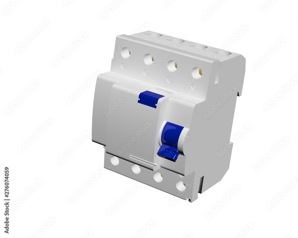 MCB, RCCB, ISOLATER, CHANGE OVER, MAIN SWITCH, SWITCH GEAR, AND DISPLAY BOX in white background MCB, RCCB, ISOLATER, CHANGE OVER, MAIN SWITCH, SWITCH GEAR, AND DISPLAY BOX in white background