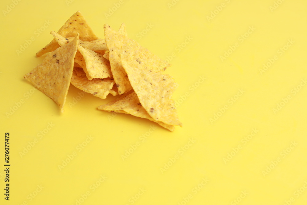 Mexican nachos to eat with guacamole sauce Mexican nachos to eat with guacamole sauce