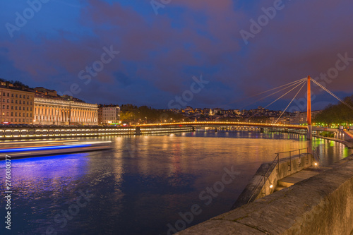 Un pont de Lyon