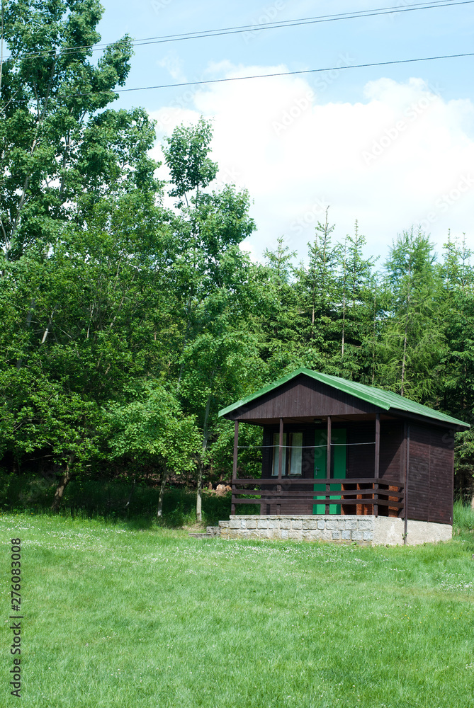 Obraz premium wooden cabins