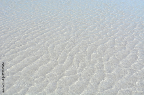  The texture of the Salt Lake