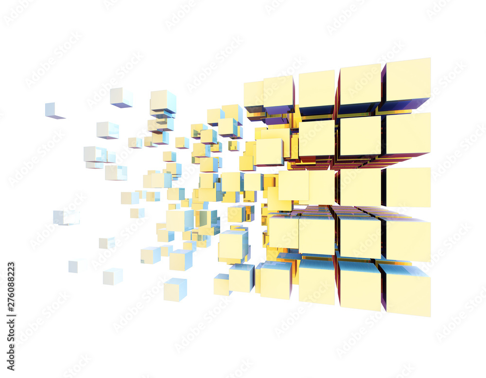 Fototapeta premium Digital technology information, network data transmission and electronic technology