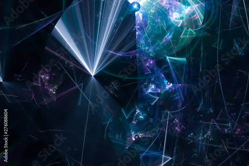 abstract digital fractal fantasy design power beautiful