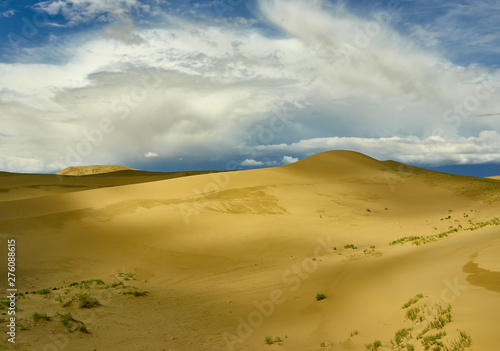 Mongolia. Sands Mongol Els  sandy dune desert 