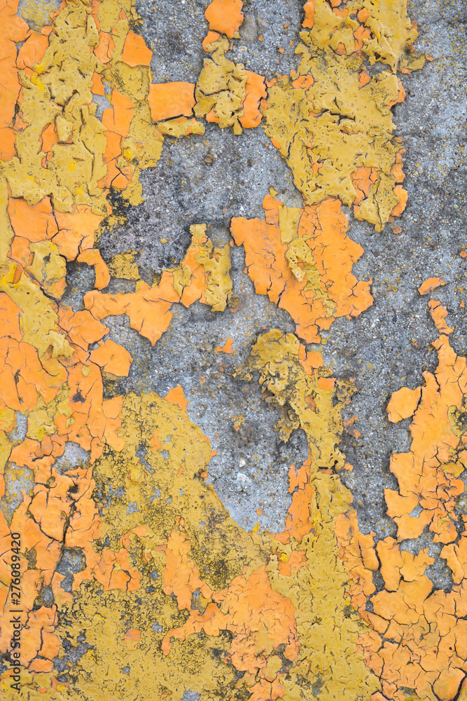 abstract yellow texture old concrete. vintage background 