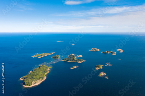 Photography Islands of the Baltic Sea. View from a height