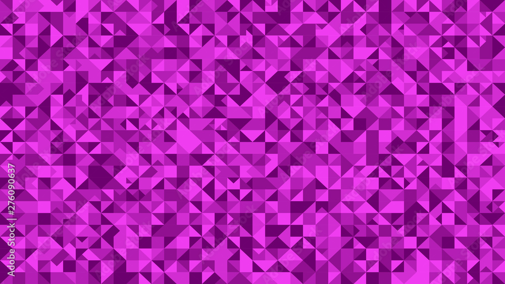 Purple abstract triangle pattern background - polygonal vector graphic