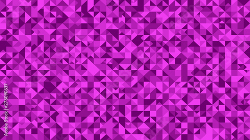 Purple abstract triangle pattern background - polygonal vector graphic