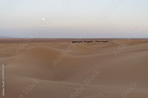 Accampamento nel deserto
