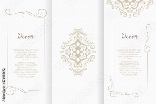 Vector decorative frame or birthday and greeting card, wedding invitation.