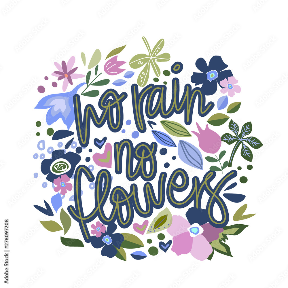 Vector hand drawn encouraging lettering positive phrase Vector hand drawn encouraging lettering positive phrase