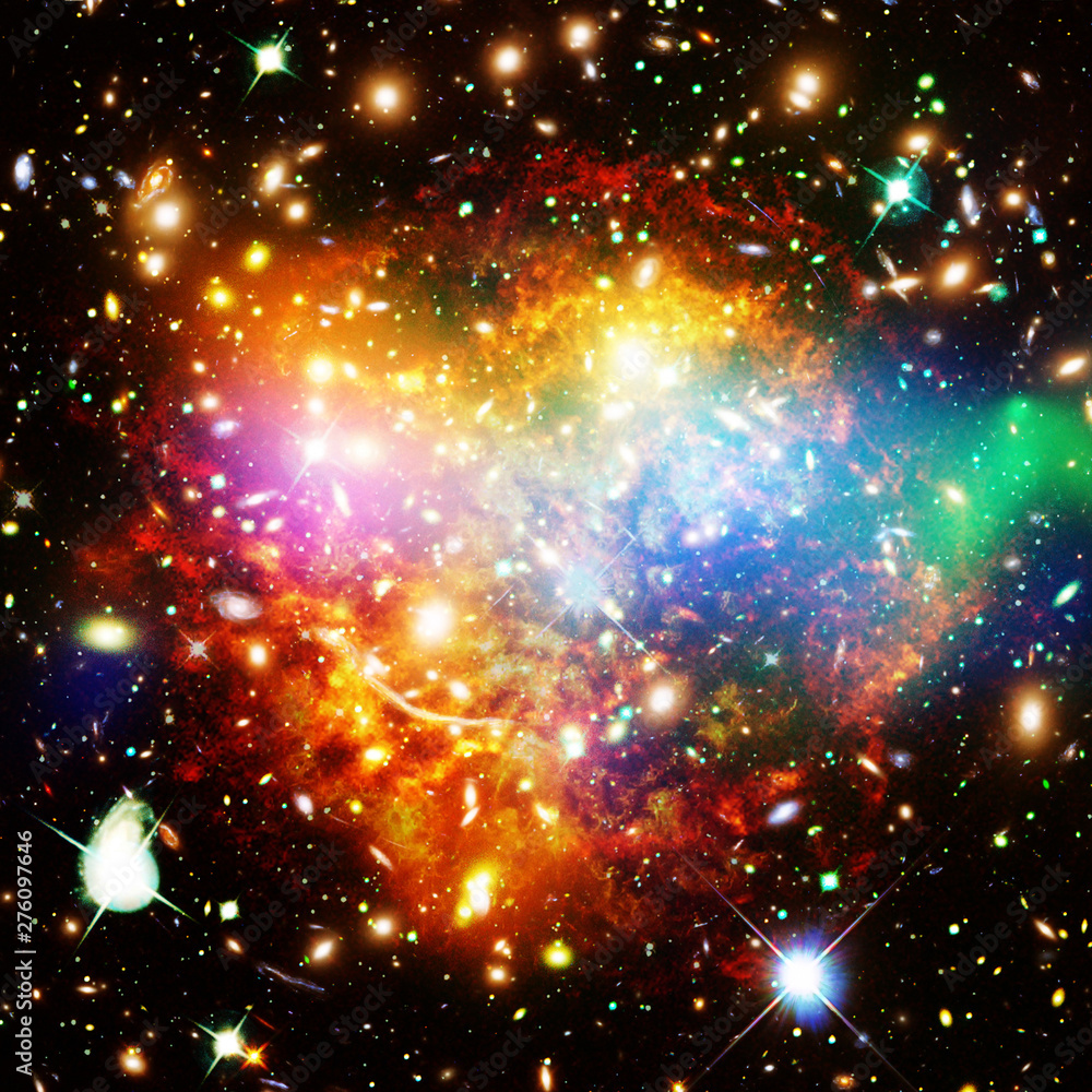 Galaxies. The elements of this image furnished by NASA. Galaxies. The elements of this image furnished by NASA.