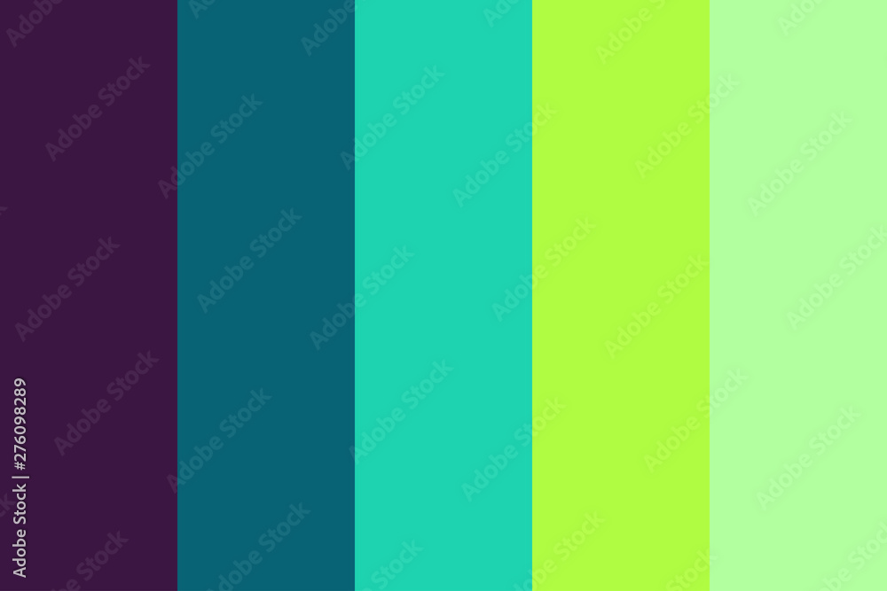 Vecteur Stock color schemes combinations palettes. Illustration CMYK ...