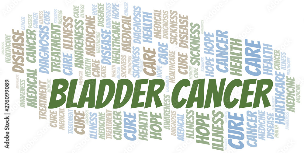 Bladder Cancer word cloud. Vector made with text only. Bladder Cancer word cloud. Vector made with text only.