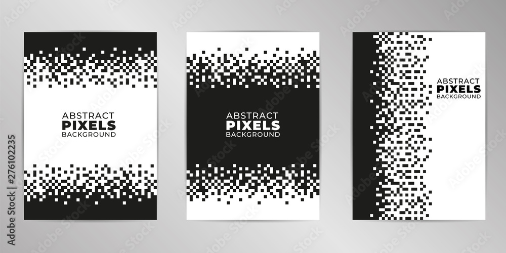 © alvaroc - Pixel cover design background set A4 format. © alvaroc - Pixel cover design background set A4 format.