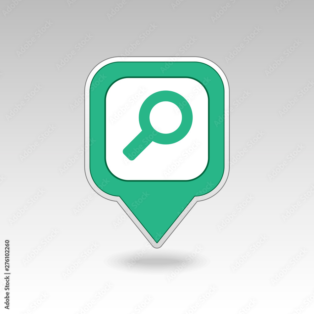 Search icon. Magnifying glass, magnifier or loupe Search icon. Magnifying glass, magnifier or loupe