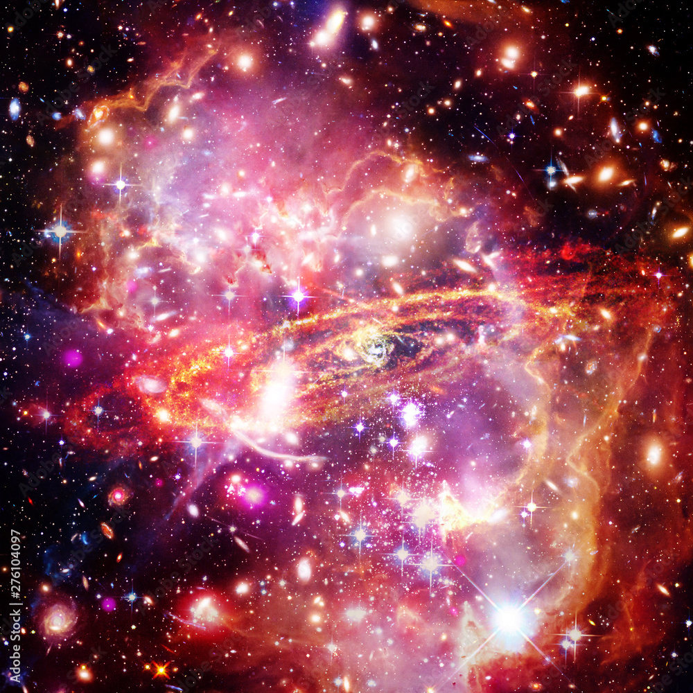 Space Background with Colorful Galaxy Cloud Nebula. The elements of this image furnished by NASA. Space Background with Colorful Galaxy Cloud Nebula. The elements of this image furnished by NASA.