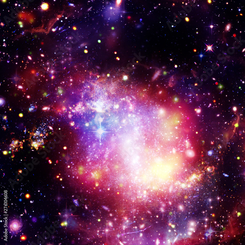Galaxy and stardust. The elements of this image furnished by NASA. © wowinside