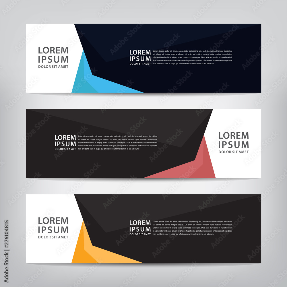abstract banner template, vector illustration abstract banner template, vector illustration