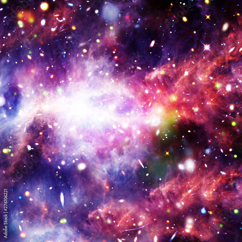 Fototapeta Naklejka Na Ścianę i Meble -  Remarkable galaxy. Stars, nebula, space gas. The elements of this image furnished by NASA.