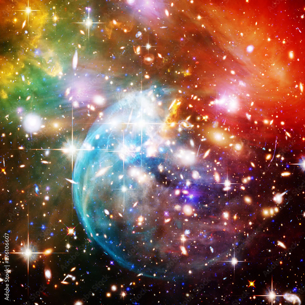 Glaxies and nebula in deep space. Star cluster. The elements of this image furnished by NASA. Glaxies and nebula in deep space. Star cluster. The elements of this image furnished by NASA.
