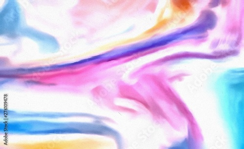Watercolor background in warm colors. Marble paint abstract pattern. Very bright crazy art. Funny texture. Print pattern for textile and fabric. Psychedelic wavy concept.