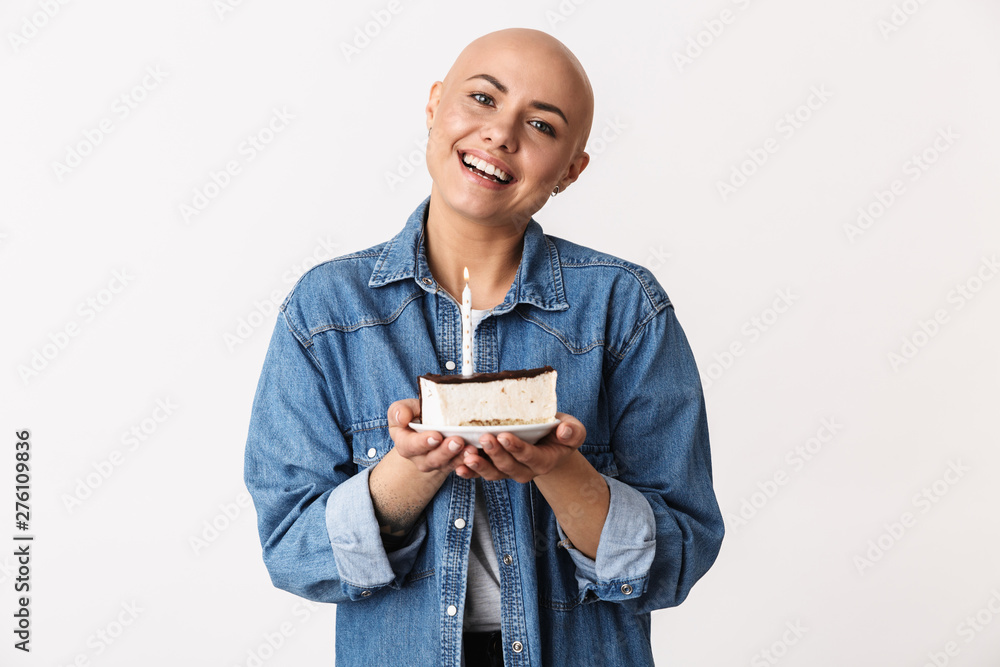 Portrait of a beautiful young hairless woman Portrait of a beautiful young hairless woman