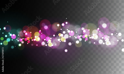 abstract blurred light element that can be used for cover decoration bokeh colorful background with yellow color