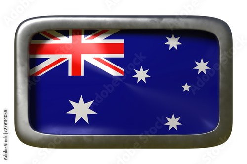 Australia flag sign
