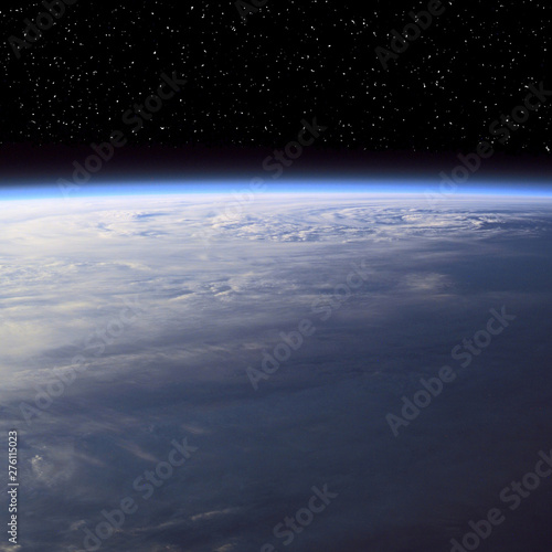 Fototapeta Naklejka Na Ścianę i Meble -  Hurricane from space. On earth. The elements of this image furnished by NASA.