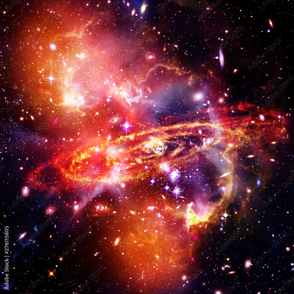 Amazing galaxy view and stars. The elements of this image furnished by NASA. Amazing galaxy view and stars. The elements of this image furnished by NASA.