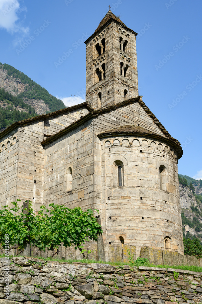 Kirche San Nicola, Giornico, Tessin, Schweiz