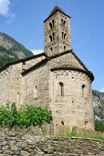 Kirche San Nicola, Giornico, Tessin, Schweiz