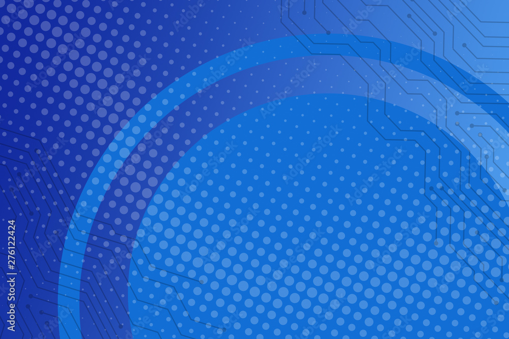 Naklejka premium abstract, blue, wave, design, illustration, lines, wallpaper, light, curve, digital, pattern, waves, technology, texture, graphic, backdrop, art, line, water, color, motion, backgrounds, vector
