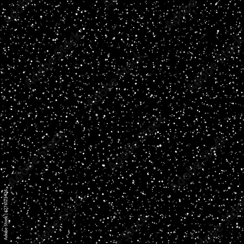 snow in the night. abstract dots random size as background