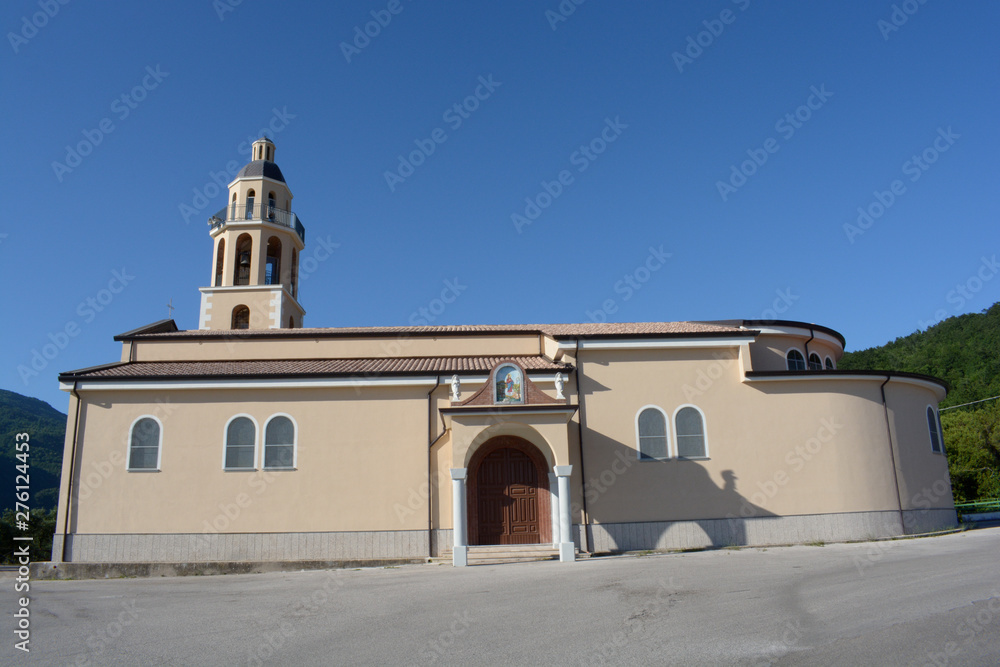 Italia : Santuario Madonna dell'Eterno, Montecorvino Rovella, Giugno 2019.