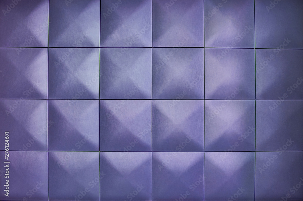 Rhombic light lilac color wall of big squares. Unusual, beautiful and modern background. Background consists of large light lilac squares. Rhombic light lilac color wall of big squares. Unusual, beautiful and modern background. Background consists of large light lilac squares.