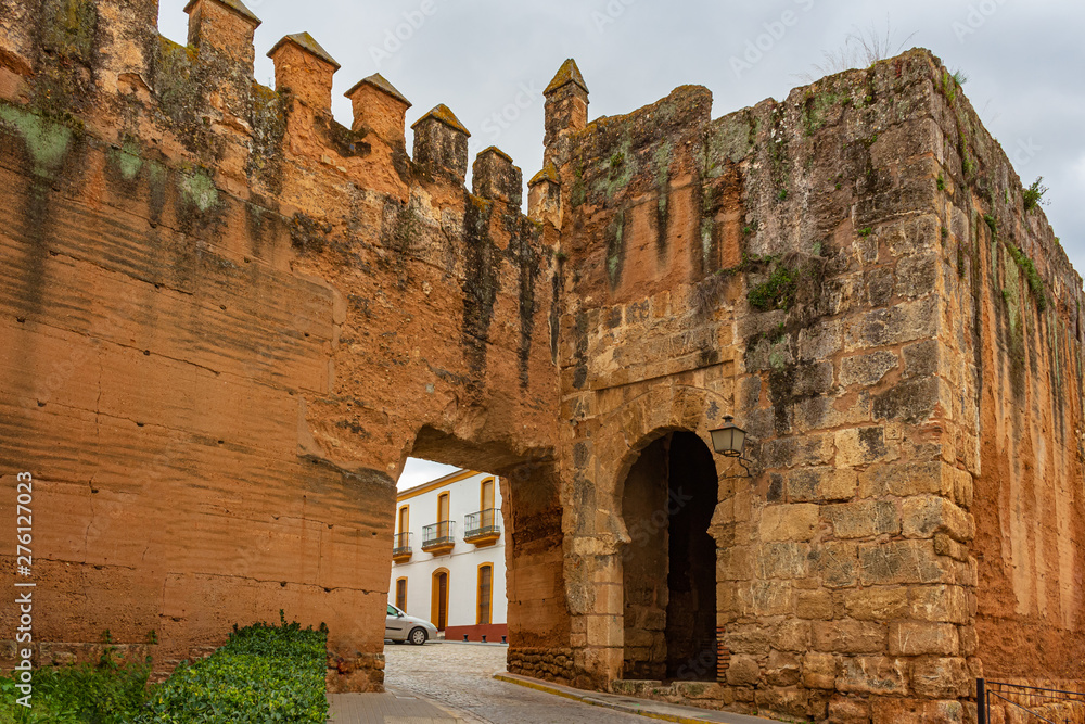 Walls of the historic center