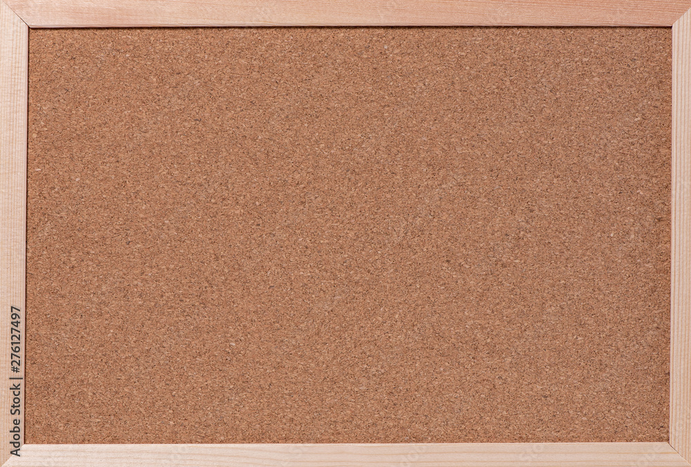 Fototapeta premium Cork note board as an unusual background.