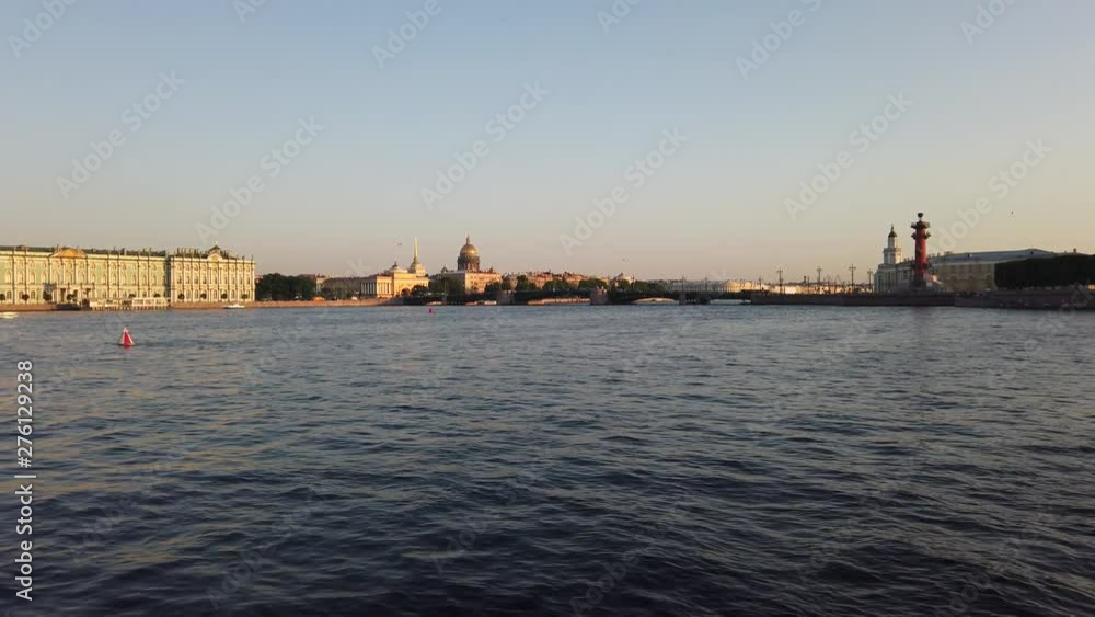 Panorama of the Neva River and the Winter Palace. Near the building of the Admiralty. Panorama of the Neva River and the Winter Palace. Near the building of the Admiralty.