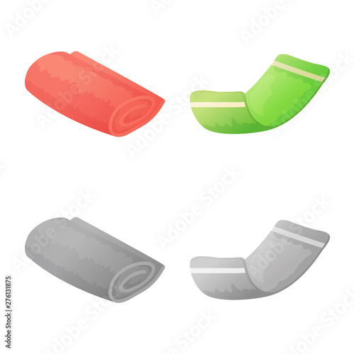 Vector design of soft and clean icon. Collection of soft and household stock symbol for web.