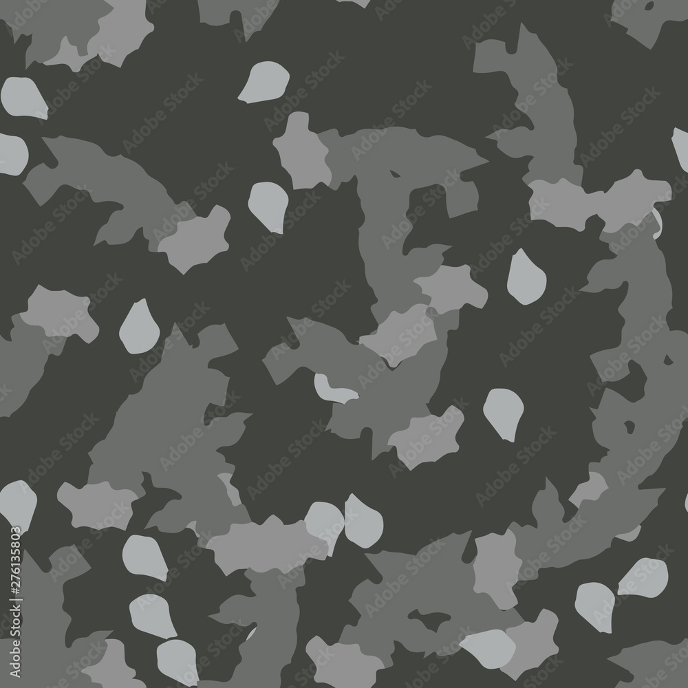 Urban camouflage of various shades of grey and green colors Urban camouflage of various shades of grey and green colors