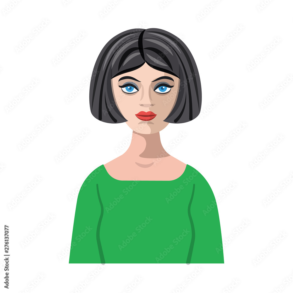Vector illustration of avatar and face logo. Collection of avatar and profile stock symbol for web. Vector illustration of avatar and face logo. Collection of avatar and profile stock symbol for web.