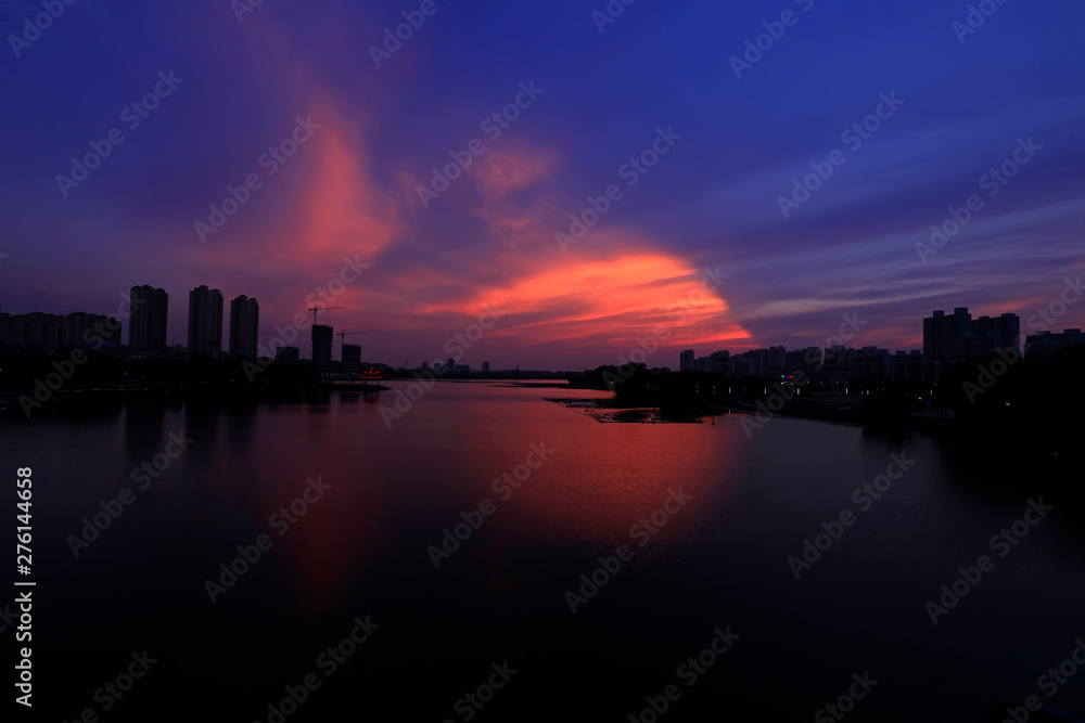 Rivers and buildings