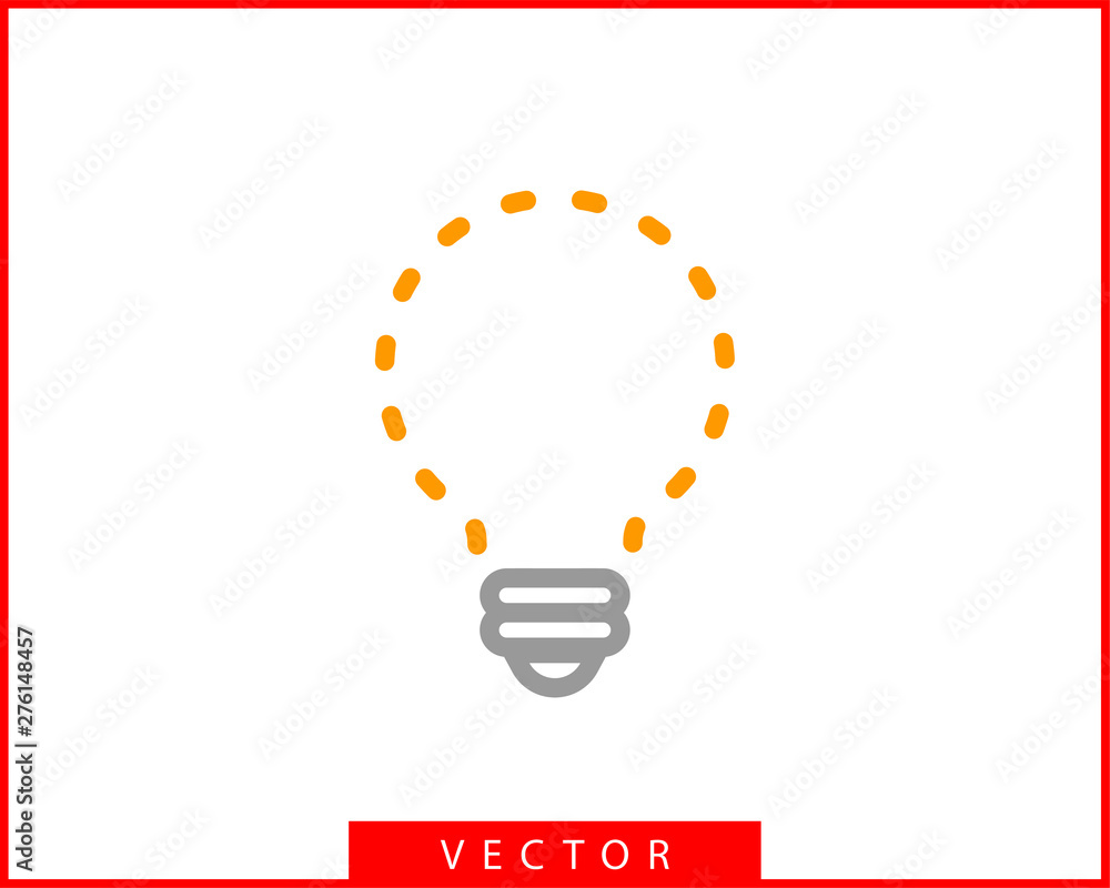 Light bulb icon vector. Llightbulb idea logo concept. Lamp electricity icons web design element. Led lights isolated silhouette. Light bulb icon vector. Llightbulb idea logo concept. Lamp electricity icons web design element. Led lights isolated silhouette.