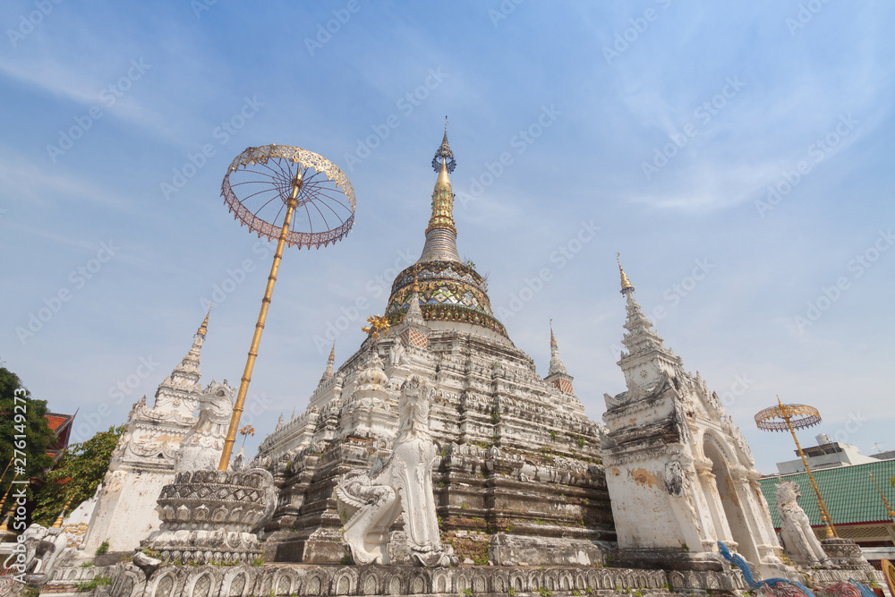 Fototapeta premium Wat Sanfang temple is beautiful temple in Chiangmai , Thailand