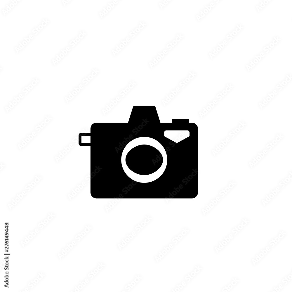 Photo camera icon. Image attachment button