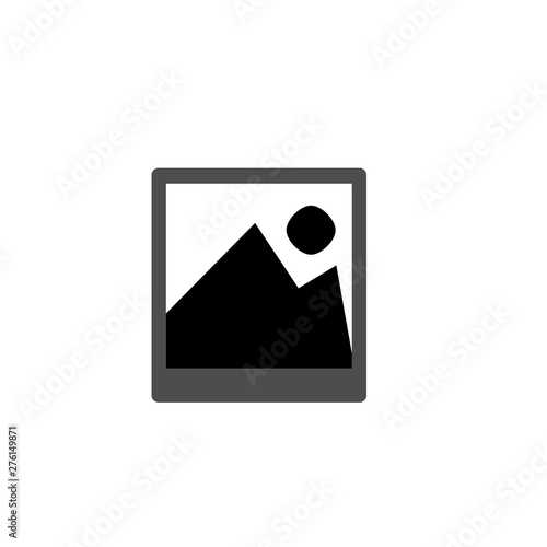 Photo camera icon. Image attachment button