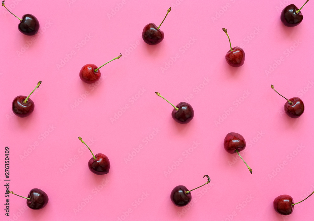 Big sweet cherry on a bright background Big sweet cherry on a bright background