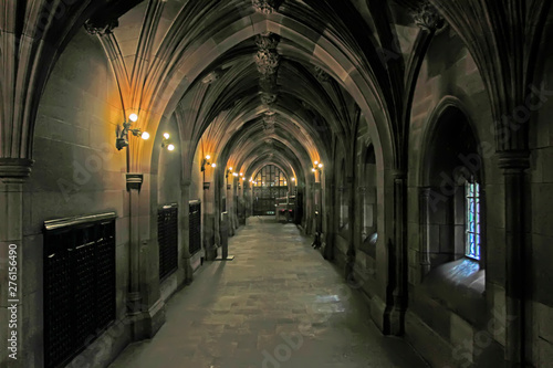 John Rylands Library  Manchester  England.